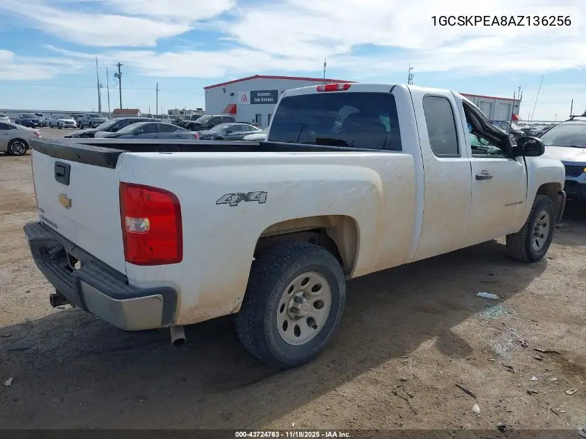 1GCSKPEA8AZ136256 2010 Chevrolet Silverado 1500 Work Truck