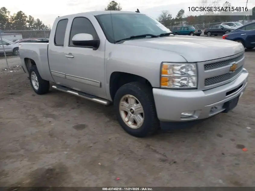 1GCSKSE35AZ154816 2010 Chevrolet Silverado 1500 Lt