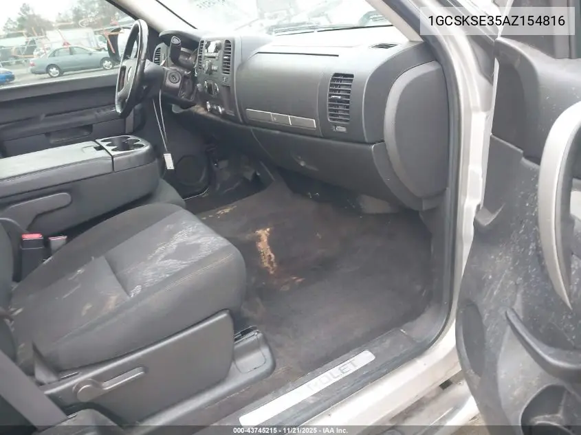 1GCSKSE35AZ154816 2010 Chevrolet Silverado 1500 Lt