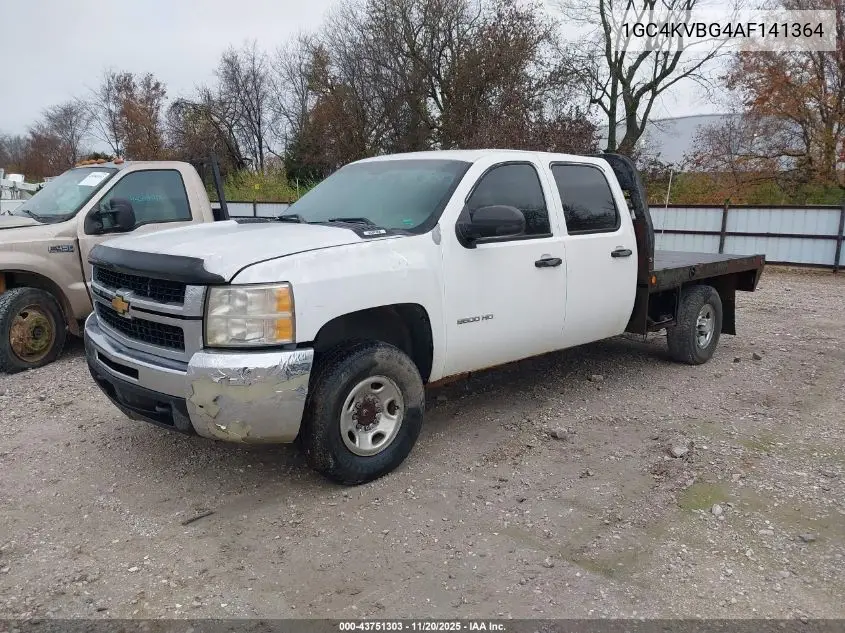 1GC4KVBG4AF141364 2010 Chevrolet Silverado 2500Hd Work Truck