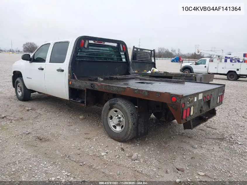 1GC4KVBG4AF141364 2010 Chevrolet Silverado 2500Hd Work Truck