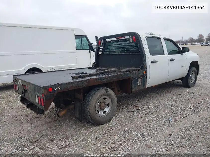 1GC4KVBG4AF141364 2010 Chevrolet Silverado 2500Hd Work Truck
