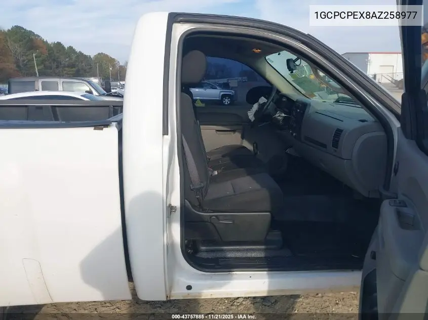1GCPCPEX8AZ258977 2010 Chevrolet Silverado 1500 Work Truck