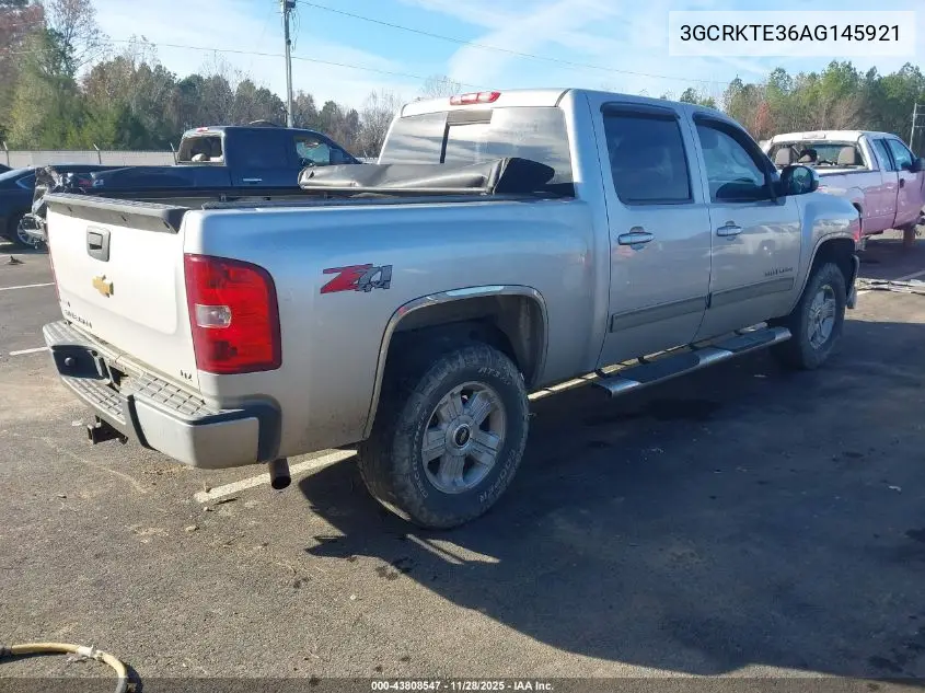 3GCRKTE36AG145921 2010 Chevrolet Silverado 1500 Ltz