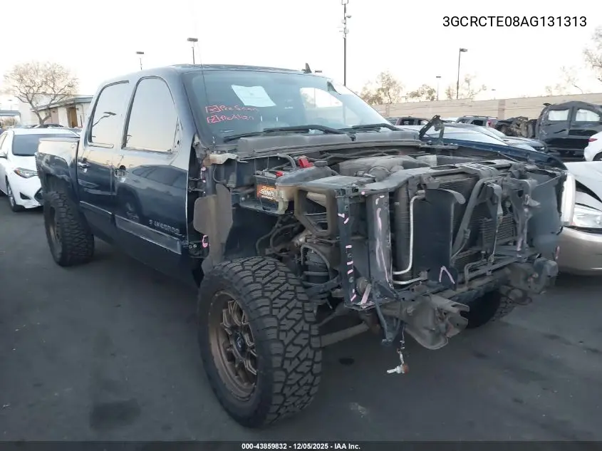 3GCRCTE08AG131313 2010 Chevrolet Silverado 1500 Ltz