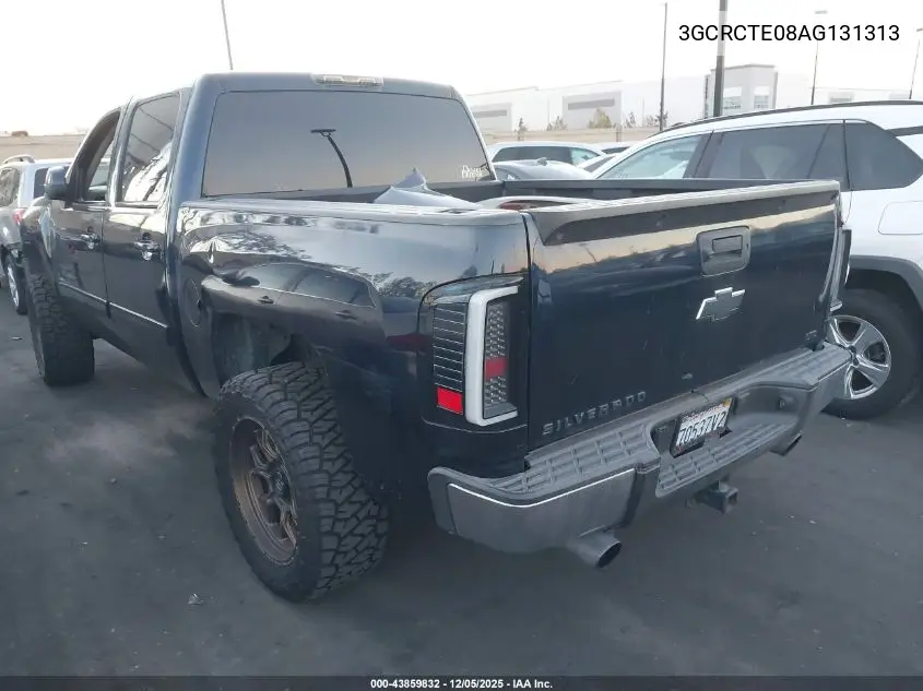 3GCRCTE08AG131313 2010 Chevrolet Silverado 1500 Ltz