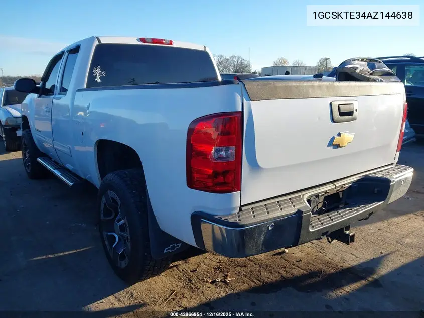 1GCSKTE34AZ144638 2010 Chevrolet Silverado 1500 Ltz