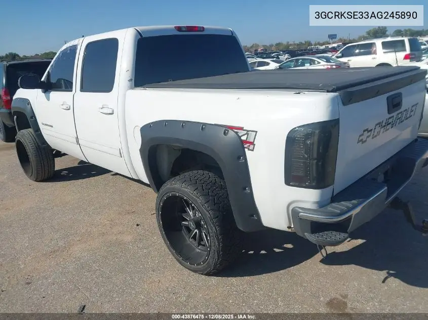 3GCRKSE33AG245890 2010 Chevrolet Silverado 1500 Lt