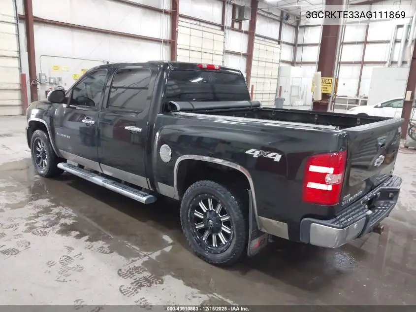 3GCRKTE33AG111869 2010 Chevrolet Silverado 1500 Ltz