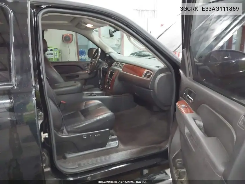 3GCRKTE33AG111869 2010 Chevrolet Silverado 1500 Ltz