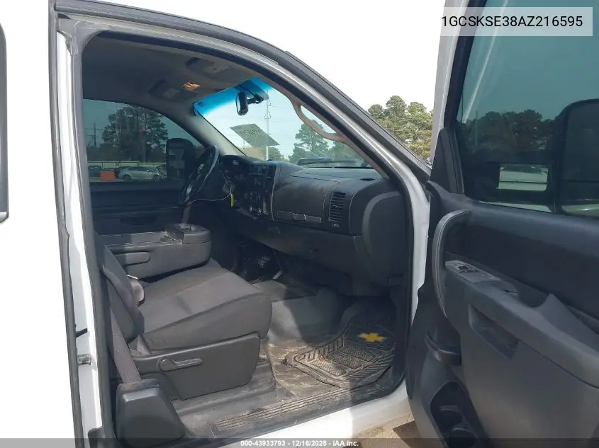 1GCSKSE38AZ216595 2010 Chevrolet Silverado 1500 Lt