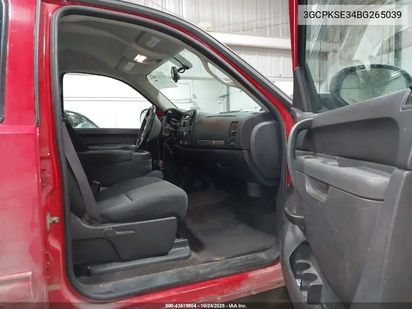 3GCPKSE34BG265039 2011 Chevrolet Silverado 1500 Lt