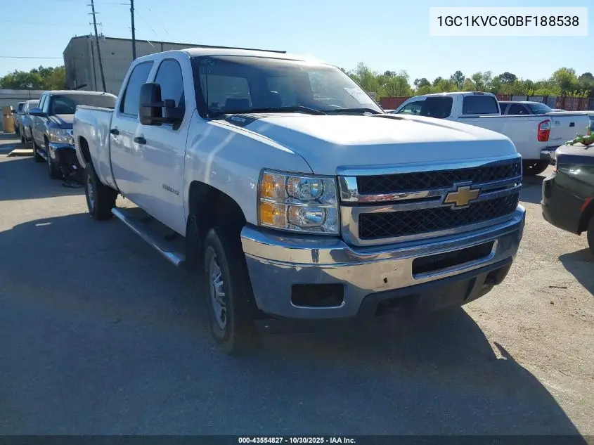 1GC1KVCG0BF188538 2011 Chevrolet Silverado 2500Hd Work Truck