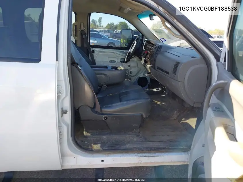 1GC1KVCG0BF188538 2011 Chevrolet Silverado 2500Hd Work Truck