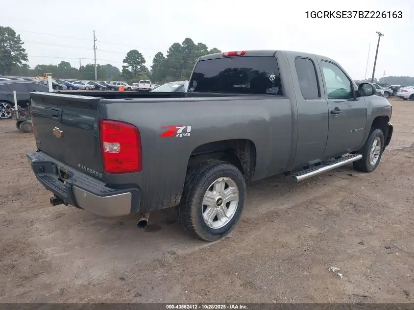 1GCRKSE37BZ226163 2011 Chevrolet Silverado 1500 Lt