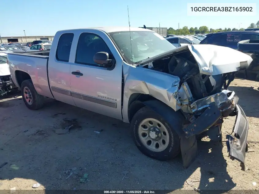 1GCRCREA3BZ165902 2011 Chevrolet Silverado 1500 Ls