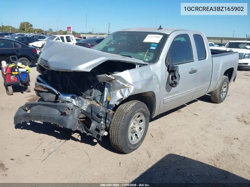 1GCRCREA3BZ165902 2011 Chevrolet Silverado 1500 Ls