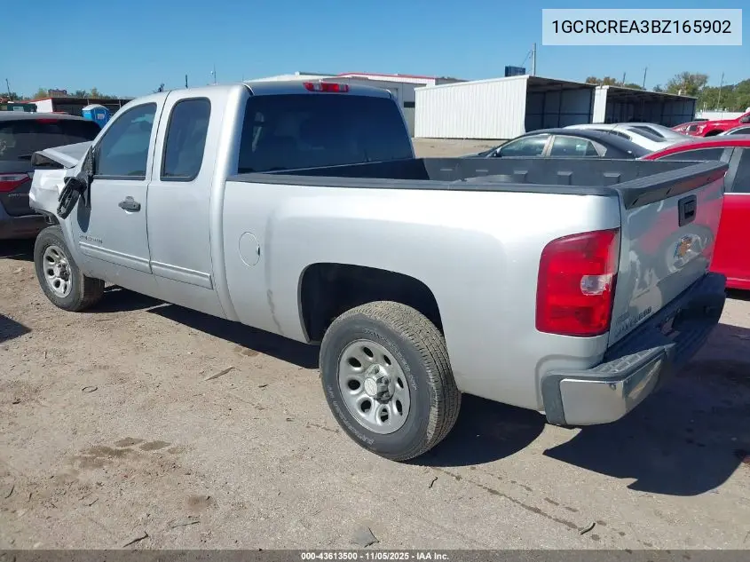 1GCRCREA3BZ165902 2011 Chevrolet Silverado 1500 Ls