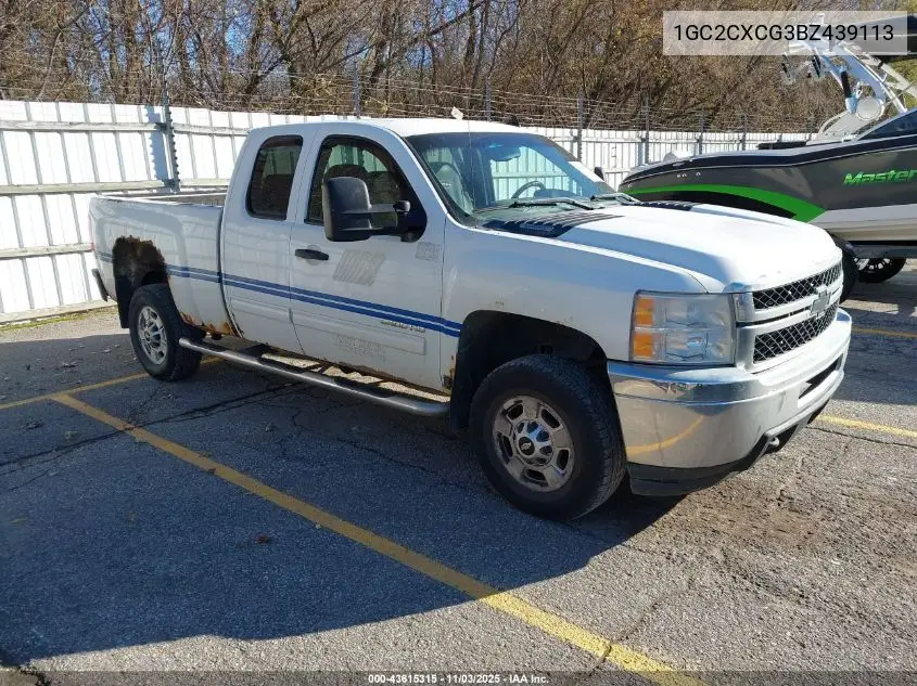 1GC2CXCG3BZ439113 2011 Chevrolet Silverado 2500Hd Lt