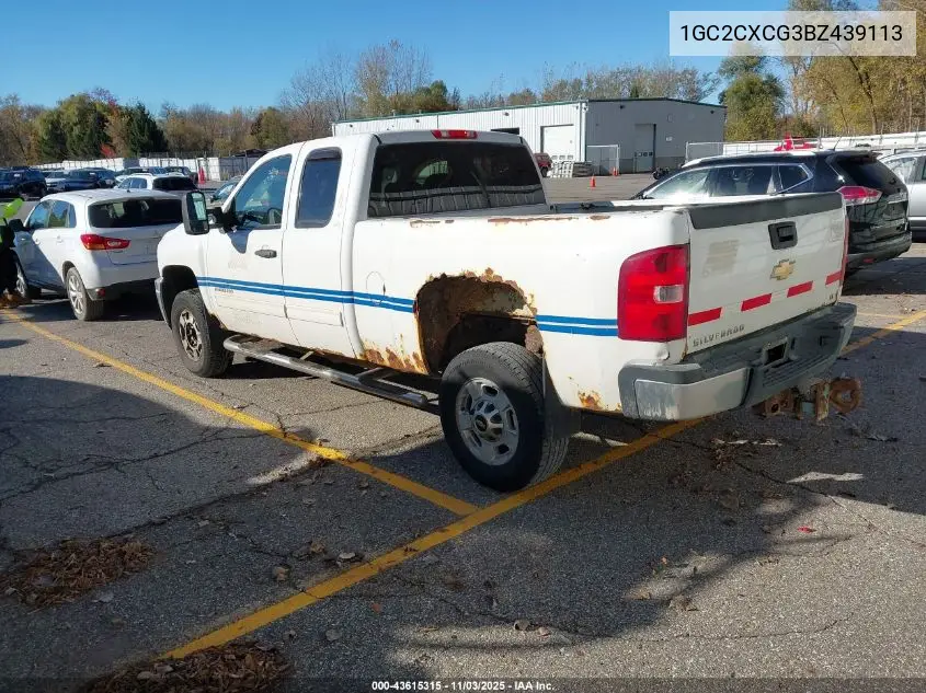 1GC2CXCG3BZ439113 2011 Chevrolet Silverado 2500Hd Lt