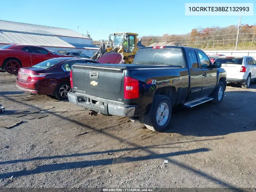 1GCRKTE38BZ132993 2011 Chevrolet Silverado 1500 Ltz