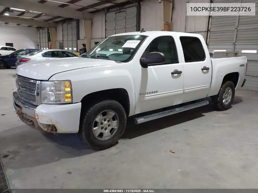 1GCPKSE39BF223726 2011 Chevrolet Silverado 1500 Lt