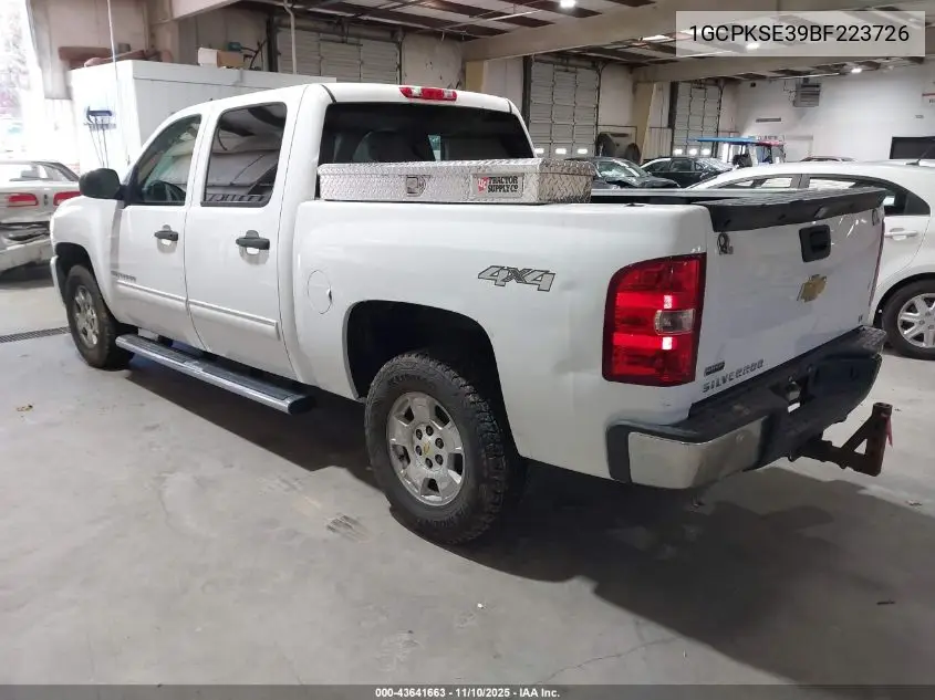 1GCPKSE39BF223726 2011 Chevrolet Silverado 1500 Lt