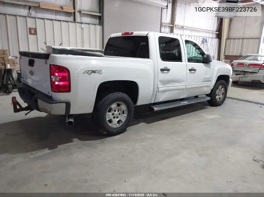 1GCPKSE39BF223726 2011 Chevrolet Silverado 1500 Lt