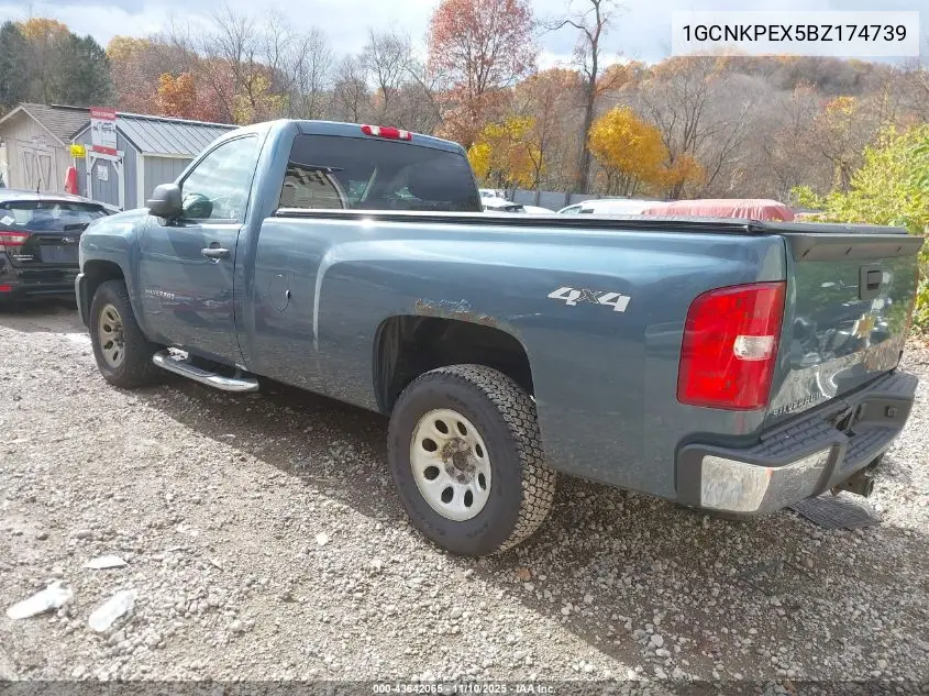 1GCNKPEX5BZ174739 2011 Chevrolet Silverado 1500 Work Truck
