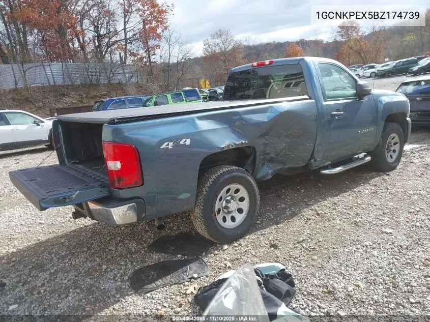 1GCNKPEX5BZ174739 2011 Chevrolet Silverado 1500 Work Truck