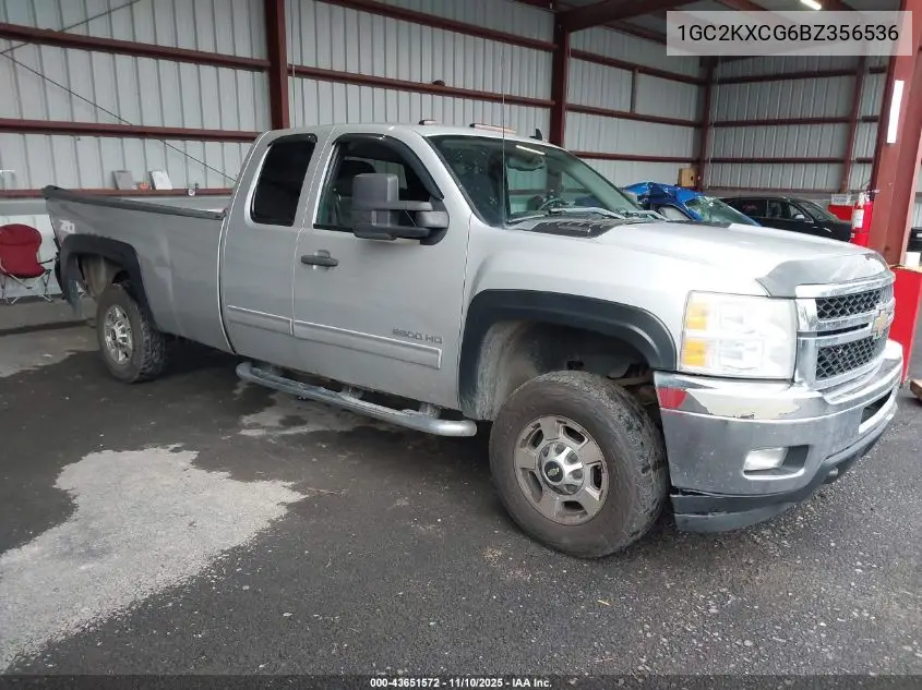 1GC2KXCG6BZ356536 2011 Chevrolet Silverado 2500Hd Lt