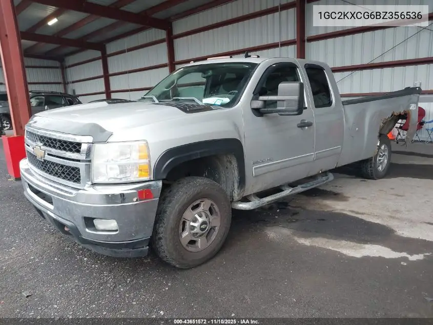 1GC2KXCG6BZ356536 2011 Chevrolet Silverado 2500Hd Lt