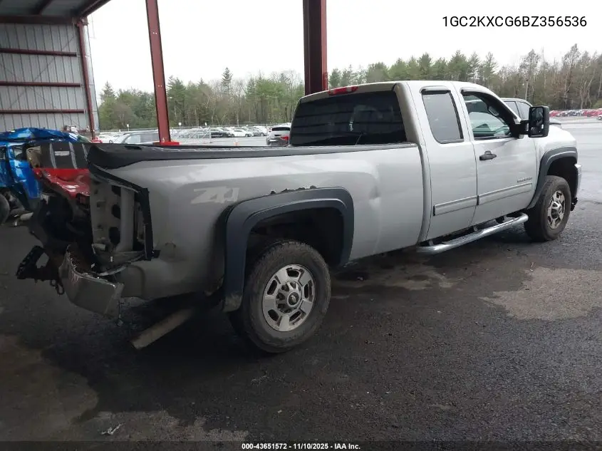 1GC2KXCG6BZ356536 2011 Chevrolet Silverado 2500Hd Lt