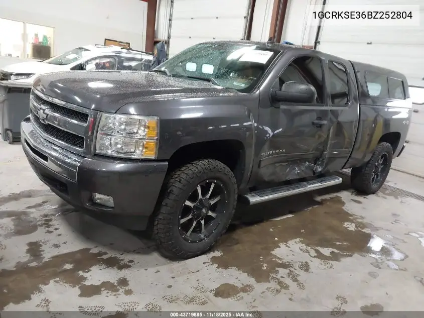 1GCRKSE36BZ252804 2011 Chevrolet Silverado 1500 Lt