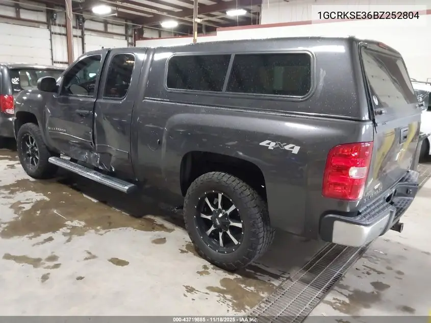 1GCRKSE36BZ252804 2011 Chevrolet Silverado 1500 Lt