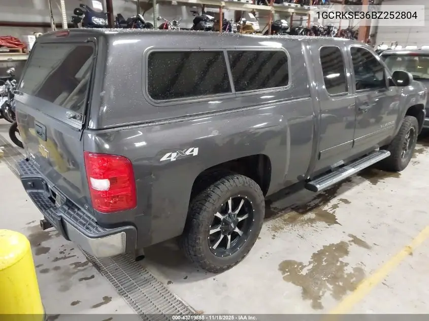 1GCRKSE36BZ252804 2011 Chevrolet Silverado 1500 Lt