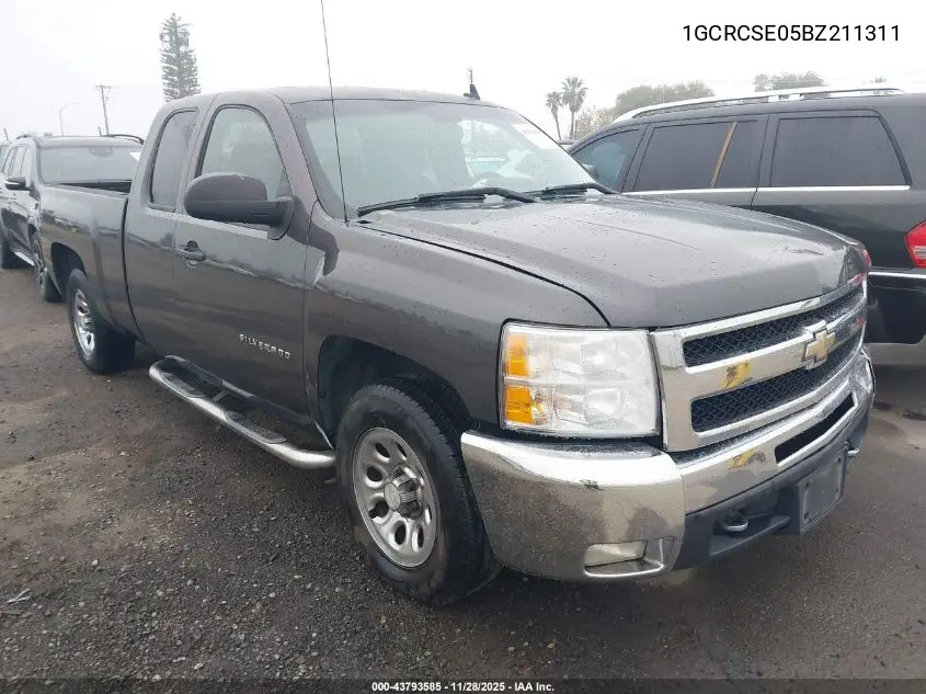 1GCRCSE05BZ211311 2011 Chevrolet Silverado 1500 Lt
