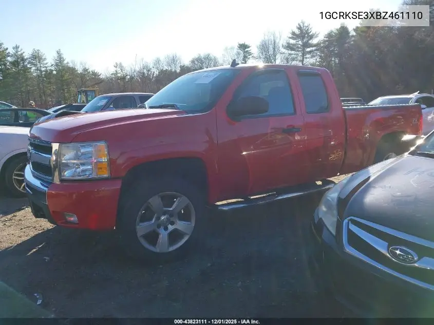 1GCRKSE3XBZ461110 2011 Chevrolet Silverado 1500 Lt