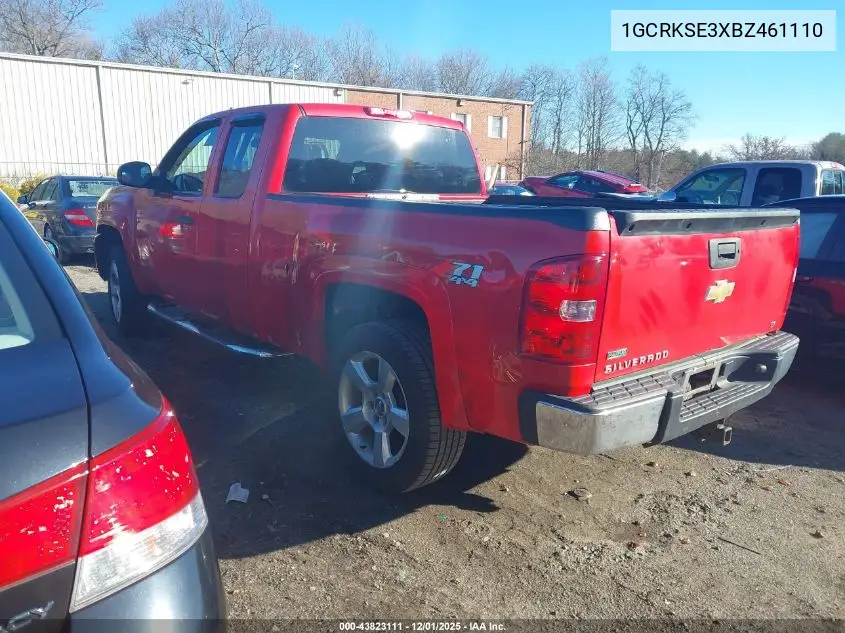 1GCRKSE3XBZ461110 2011 Chevrolet Silverado 1500 Lt