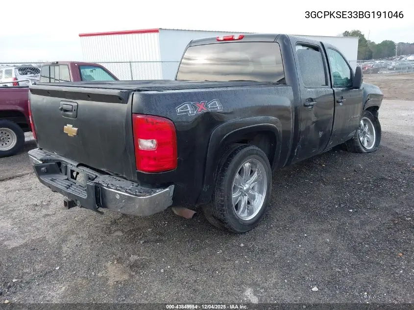3GCPKSE33BG191046 2011 Chevrolet Silverado 1500 Lt