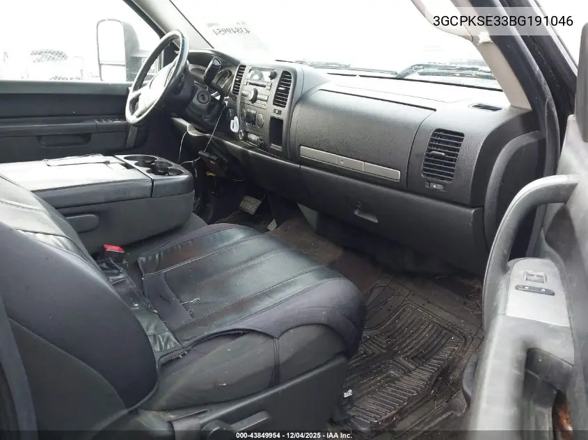 3GCPKSE33BG191046 2011 Chevrolet Silverado 1500 Lt