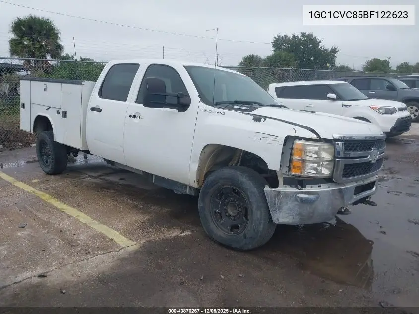 1GC1CVC85BF122623 2011 Chevrolet Silverado 2500Hd Work Truck