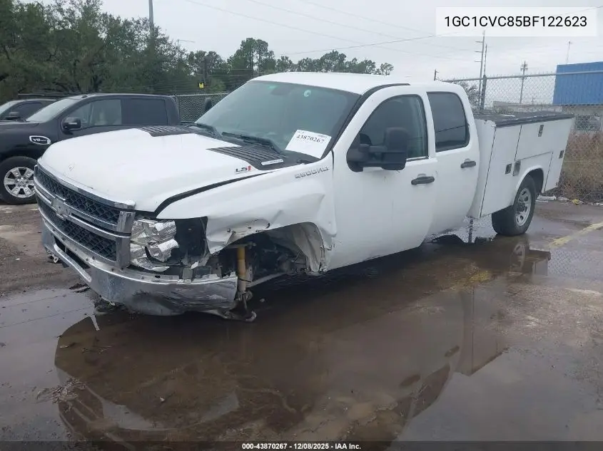 1GC1CVC85BF122623 2011 Chevrolet Silverado 2500Hd Work Truck
