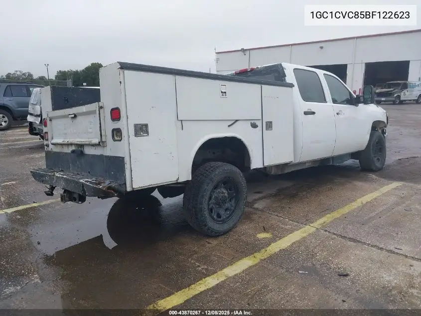1GC1CVC85BF122623 2011 Chevrolet Silverado 2500Hd Work Truck