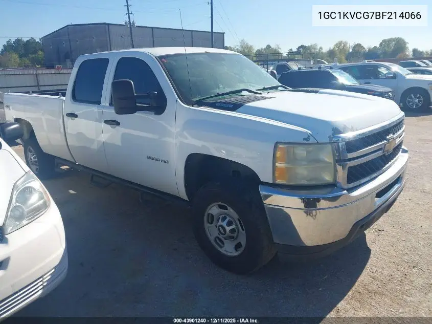 1GC1KVCG7BF214066 2011 Chevrolet Silverado 2500Hd Work Truck