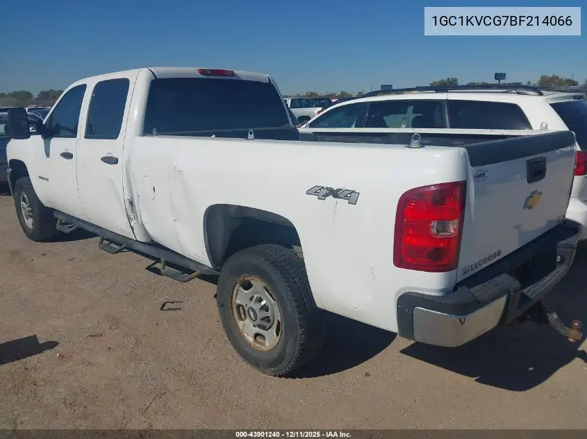 1GC1KVCG7BF214066 2011 Chevrolet Silverado 2500Hd Work Truck