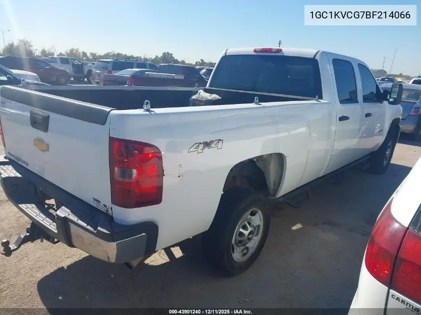 1GC1KVCG7BF214066 2011 Chevrolet Silverado 2500Hd Work Truck