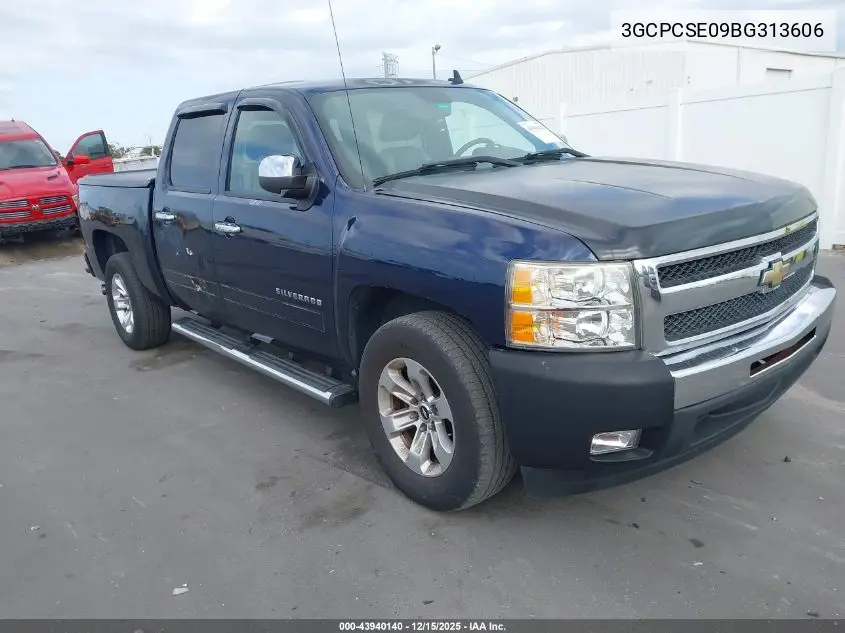 3GCPCSE09BG313606 2011 Chevrolet Silverado 1500 Lt