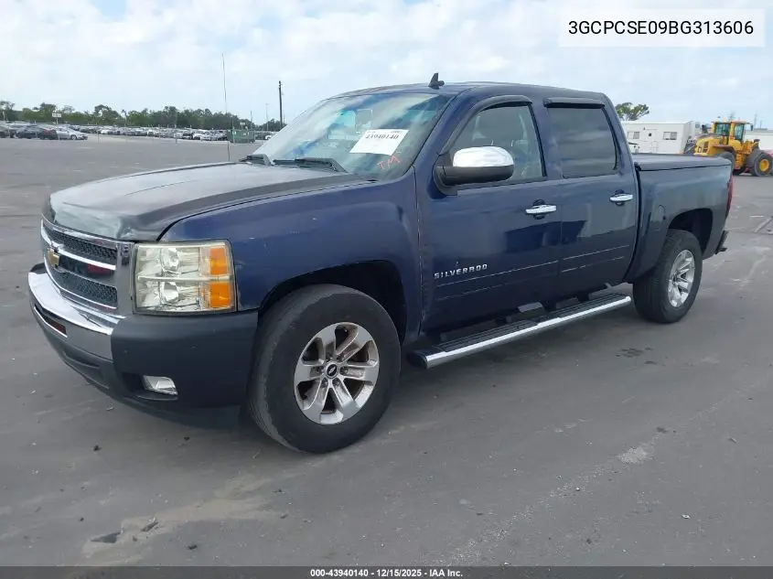 3GCPCSE09BG313606 2011 Chevrolet Silverado 1500 Lt
