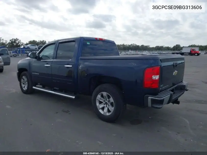 3GCPCSE09BG313606 2011 Chevrolet Silverado 1500 Lt